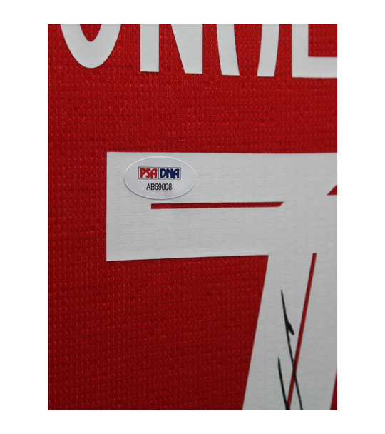 Cristiano Ronaldo Portugal 2025 ingelijst thuis shirt