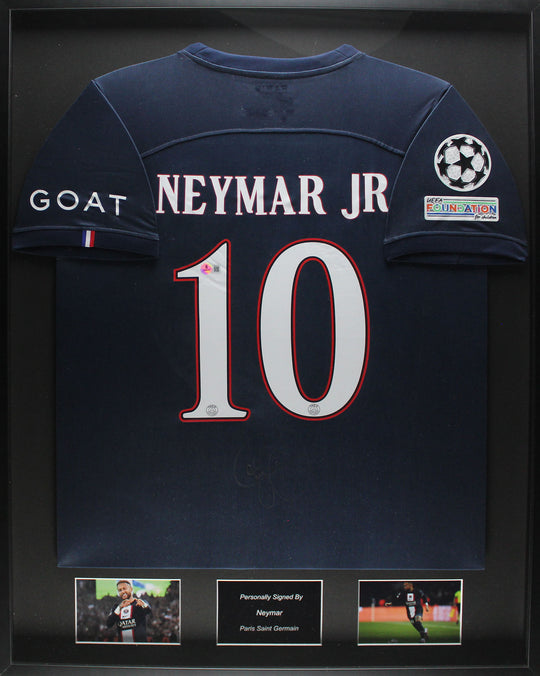 Neymar JR Paris Saint Germain 22/23 Ingelijst Thuis Shirt