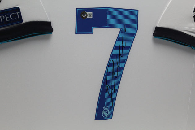 Cristiano Ronaldo Real Madrid 12/13 ingelijst thuis shirt