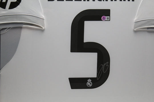 Jude Bellingham Real Madrid 25/26 ingelijst thuis Shirt